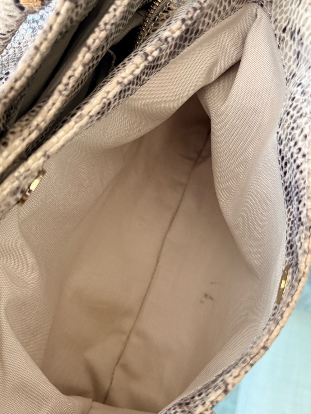 Tory Burch Python Embossed Leather Bag - Picture 17 of 17